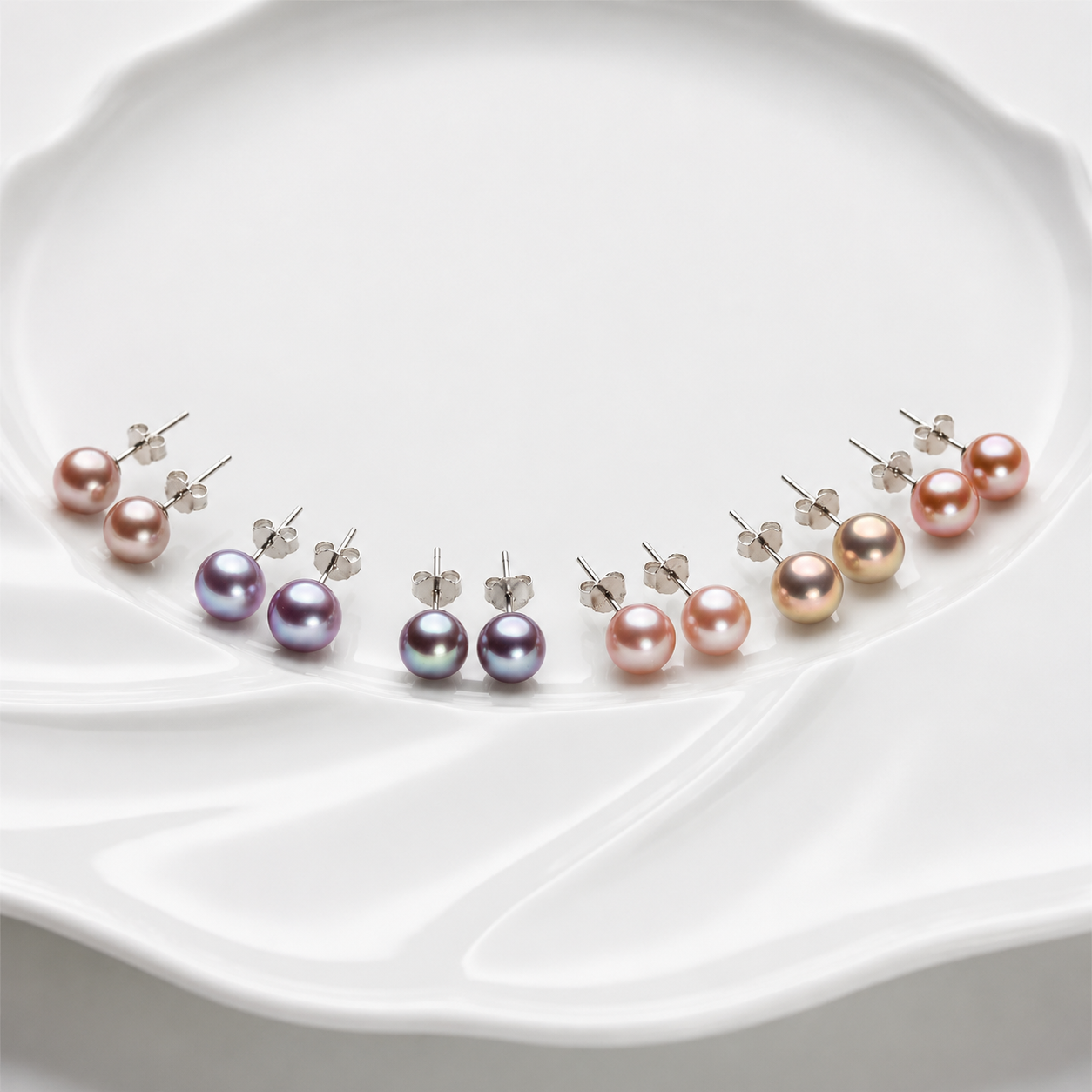 Brincos Aurora Multicolor | Pérolas Edison Barrocas