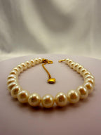 Pulseira de Pérolas de Água Doce AA+ 6–6,5 mm | Fecho S925 Banho Ouro 18k