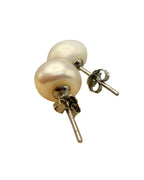 Brincos Clássicos de Pérola de Água Doce 5–6 mm | Prata 925